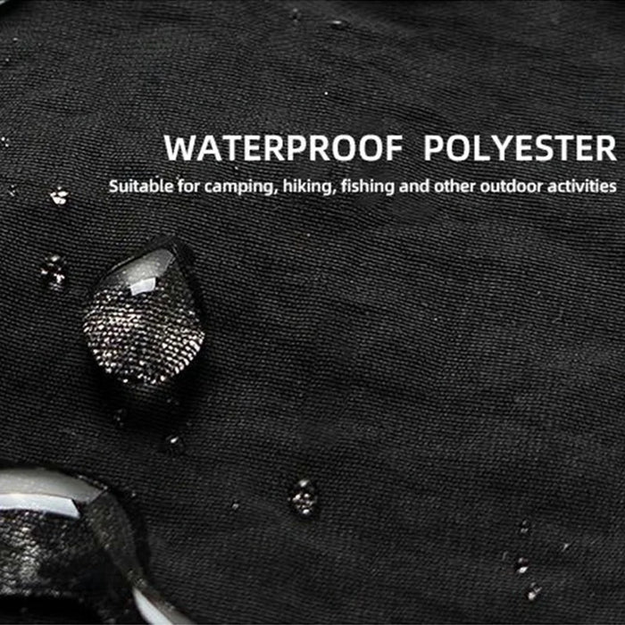 NOBANA Waterproof Polyester Camping Vest Hiking Waistcoat with Multiple Pockets, One Size - Yellow - 5