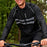 WOSAWE Reflective Cycling Jersey for Men Women Waterproof Long Sleeve Zipper Jacket - BL215/B Black|Asian L/European M - 3