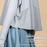 GOLOVEJOY FSY11 Lightweight Sun Protection Jacket Cooling Breathable Coat with Removable Hood Brim - Light Grey - 5