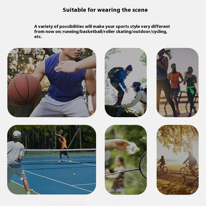 VILICO Anti-Slip Knee Brace Support Breathable Knee Compression Sleeve Wrap - Black / M - 6