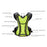 ANMEILU 1026 Outdoor Sports Water Bag Storage Pocket Backpack Waterproof Nylon Marathon Knapsack - Blue - 5