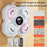 T-9612 9 Speed 5 Volume Children Smart Music Boxing Machine Reaction Training Wall Target - White - 3