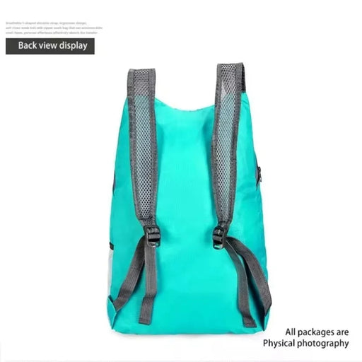 VANAHEIMR 600 Ultra-Light Foldable Outdoor Climbing Hiking Backpack Travel Daypack - Lake Blue - 2