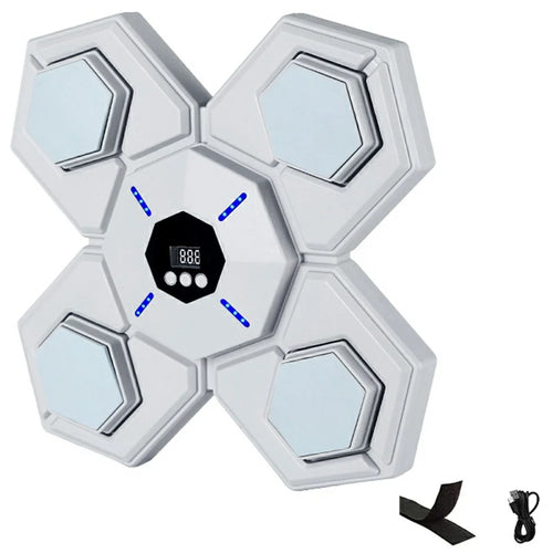 AL789275 Smart Bluetooth-compatible Music Boxing Machine Wall Mounted Boxing Target for Men Women Kids - 1