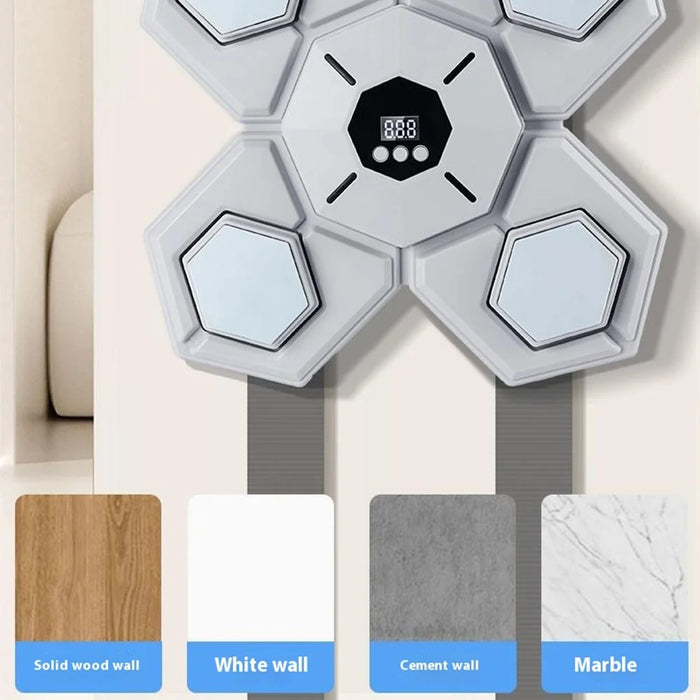 AL789275 Smart Bluetooth-compatible Music Boxing Machine Wall Mounted Boxing Target with Adults and Kids Gloves - 5