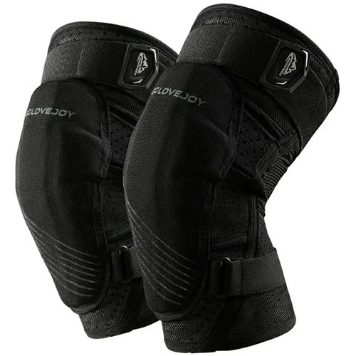 GOLOVEJOY HX37 Knee Brace for Outdoor Skiing Cycling Shock Absorption EVA Knee Protector Size M - 1