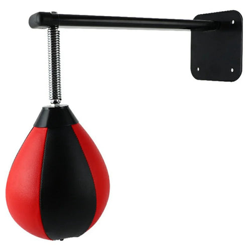 JX-158 Wall Mounted Boxing Speed Ball Sanda Ball Inflatable Pear Shaped Martial Arts Ball - 1