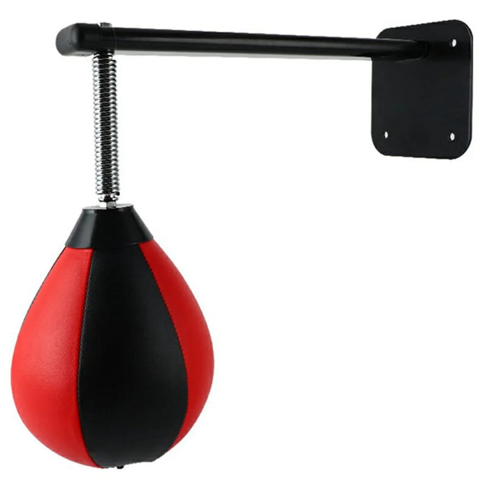 JX-158 Wall Mounted Boxing Speed Ball Sanda Ball Inflatable Pear Shaped Martial Arts Ball - 1