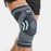 AOLIKES 7731 1Pc Basketball Knee Brace Silicone Padded Knee Support Running Knee Compression Sleeve - Navy Blue M - 5
