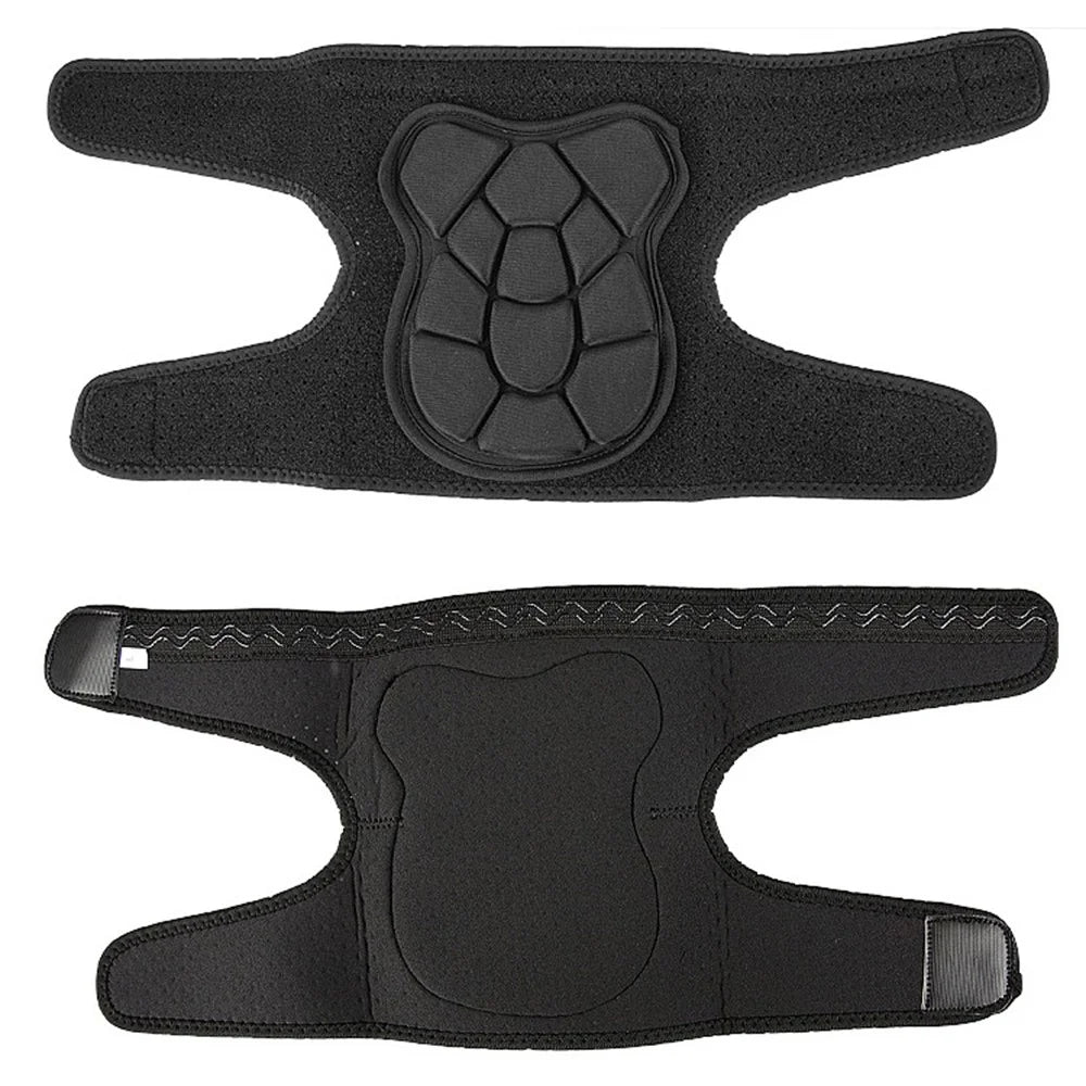 105 1Pc Size S Turtle Shell Design Knee Pad Sports Protection Adjustable Shock Absorbing Anti Collision Knee Guard - 2