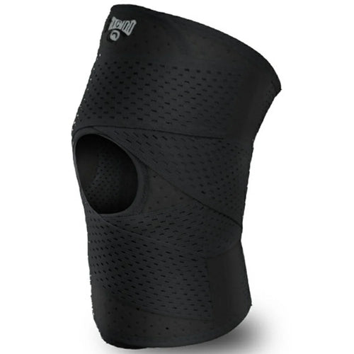 GOUNOD HJ061 1Pc Breathable Knee Brace Meniscus Protection Patella Support Compression Sport Running Knee Guard - Black S - 1