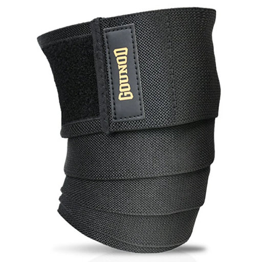 GOUNOD HJ062 1Pc Knee Support Compression Wrap Fitness Weightlifting Powerlifting Squat Knee Brace - S - 1