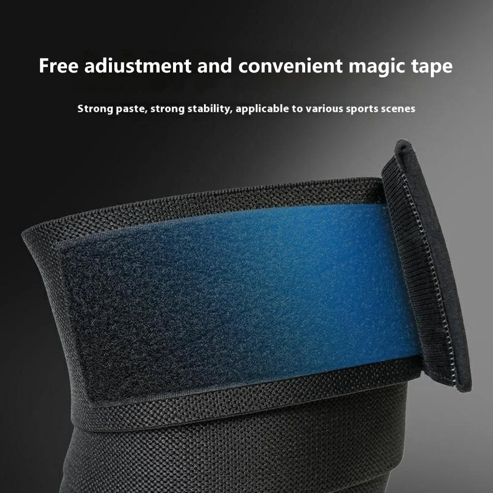 GOUNOD HJ062 1Pc Knee Support Compression Wrap Fitness Weightlifting Powerlifting Squat Knee Brace - S - 5