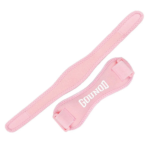 GOUNOD HJ089 1Pc Knee Brace Patella Support Strap Men Women Sports Running Fitness Compression Knee Protector - Pink - 2