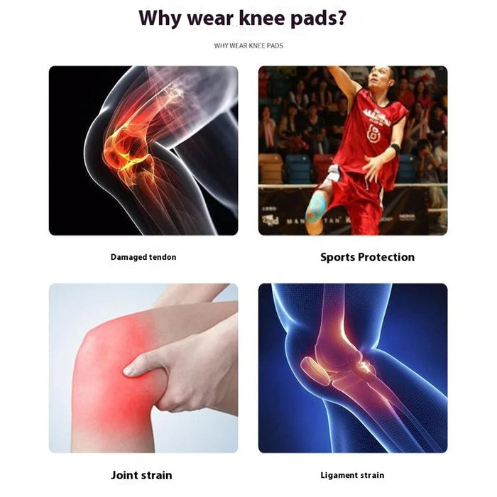 YF-JS024 1Pc Outdoor Knee Brace Patella Support Shock Absorption Meniscus Protection Cycling Basketball Running Knee Guard - 2