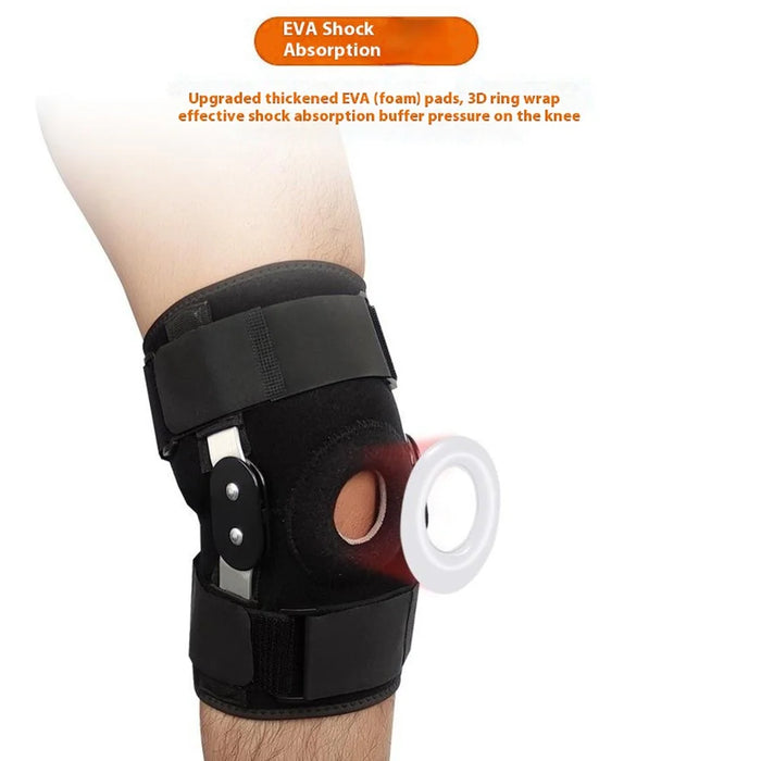 YF-JS024 1Pc Outdoor Knee Brace Patella Support Shock Absorption Meniscus Protection Cycling Basketball Running Knee Guard - 3