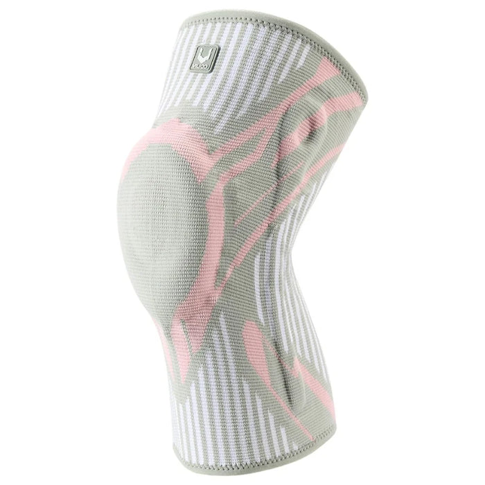 VILICO AB162 1Pc Shock Absorption Sports Knee Brace Anti Slip Compression Support Knee Sleeve - Grey M - 1