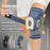 VILICO AB160 1Pc Sports Knee Brace Breathable Double Compression Straps Joint Support Knee Sleeve - Navy Blue / M - 2