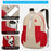AZELA A1341 Lightweight Foldable Backpack Waterproof Nylon Shoulder Bag for Outdoor Hiking Camping - Khaki - 7