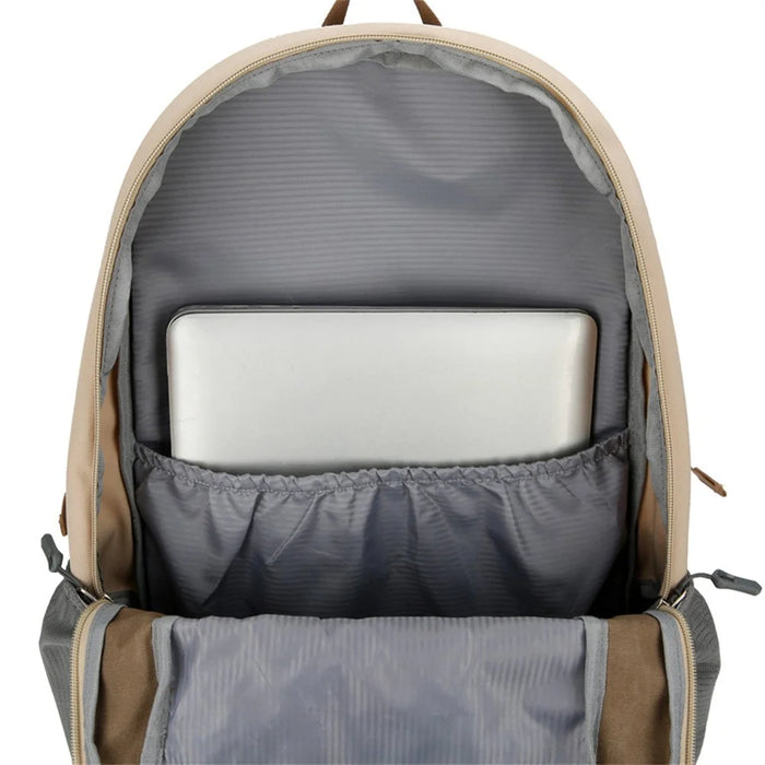AZELA A1323 Large Capacity Lightweight Outdoor Sports Backpack Waterproof Nylon Hiking Daypack - Khaki - 6