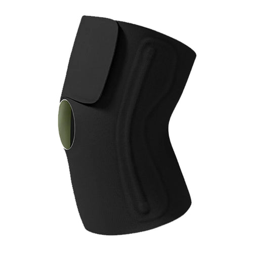GOLOVEJOY HX42 1 Pair Sports Knee Brace Fishbone Support Breathable Compression Knee Sleeve for Running Gym - Black  /  S / M - 1
