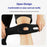 VILICO AB169 1Pc Professional Knee Brace for Running Jumping Rope Joint Support Patellar Strap Compression Wrap - Black  /  Grey - 3
