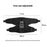 AB185 1Pc Knee Joint Support Brace Outdoor Hiking Sports Patella Protection Adjustable Compression Guard - Black - 6