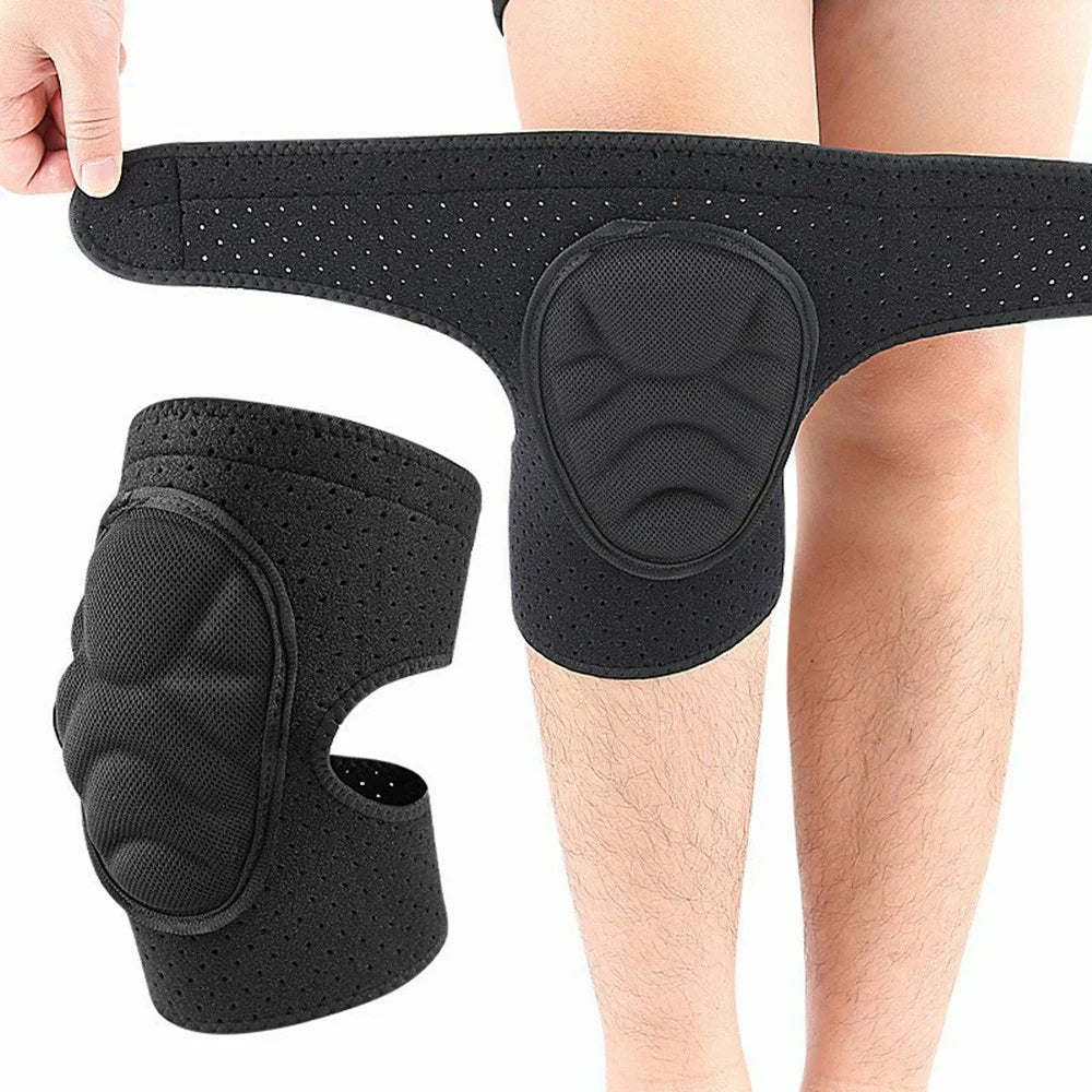 120 1Pc Knee Pad Soft Lined Adjustable Kneecap for Sports, Free Size - 2