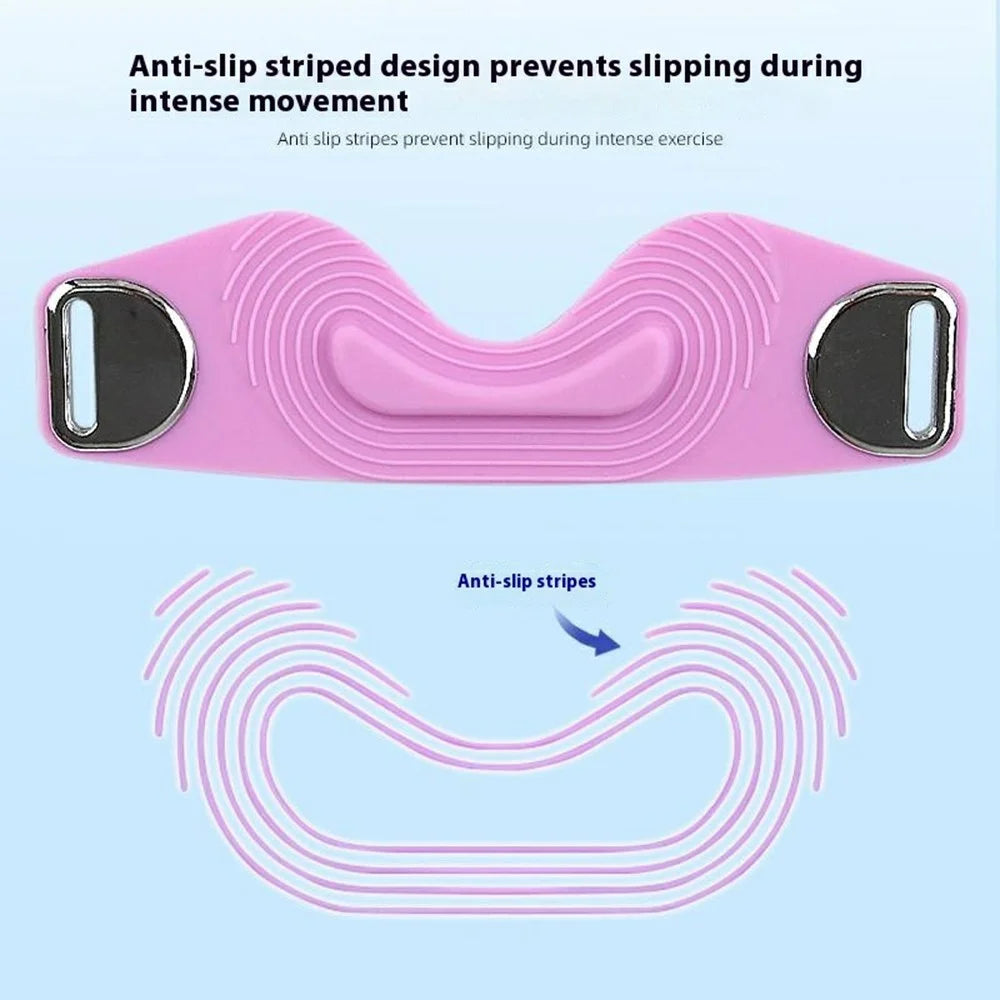 1PC 111 Sports Bone Band Patellar Tendon Support Strap Adjustable Non-Slip Knee Brace for Pain Relief / Arthritis / Tendonitis - Purple - 6