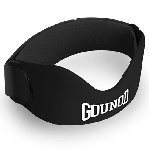 GOUNOD BGD001 1Pc Professional Knee Support for Basketball Running Sports Silicone Patella Strap - Black - 1