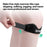 GOUNOD BGD001 1 Pair Professional Patellar Strap for Basketball Running Sports Silicone Knee Support - Black - 7