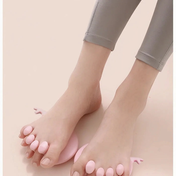 XX-8070 1 Pair Toe Thumb Corrector TPE Foot Arch Support Exerciser - Green - 6