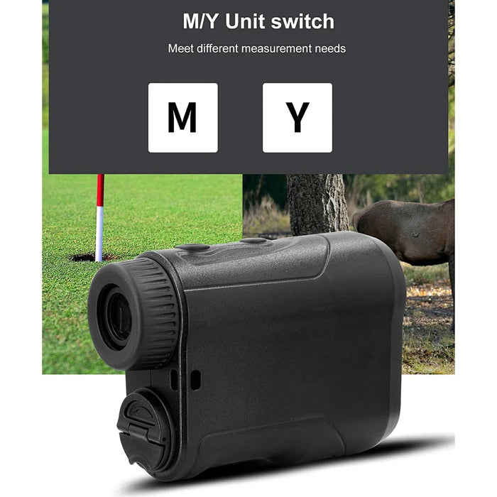 KAEMEASU Rechargeable Telescope Laser Rangefinder Distance Meter for Golf Hunting - KM-M450 - 4