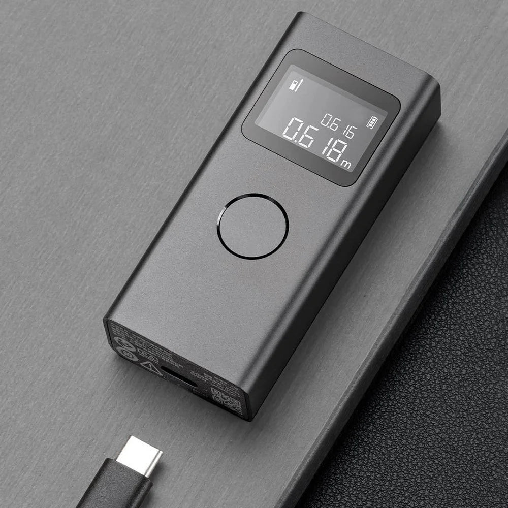 XIAOMI MJJGCJYD001QW Mini Smart Laser Meter Distance Measuring Tool Portable Rangefinder for Indoor Outdoor - Black - 6
