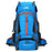 65L Hiking Backpack Large Capacity Water Resistant Camping Bag Multi Functional Travel Backpack - Baby Blue - 1