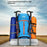 65L Hiking Backpack Large Capacity Water Resistant Camping Bag Multi Functional Travel Backpack - Baby Blue - 4