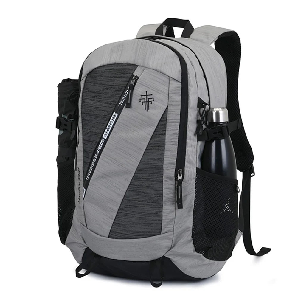 FREE KNIGHT FK0391 Outdoor Travel Cycling Hiking Mountaineering Bag Waterproof Nylon Backpack - Red - 3