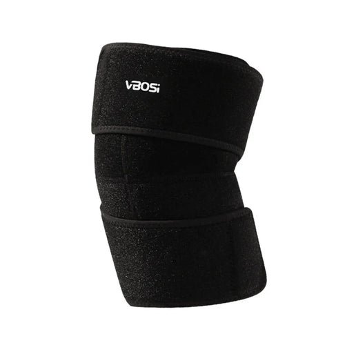 VBOSI 6238V 1Pc Adjustable Knee Brace for Basketball Badminton Tennis Sports Compression Knee Support - Black - 1