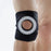 7706 1Pc EVA Silicone Padding Knee Support Adjustable Patella Protection Brace for Basketball Running - Black - 1