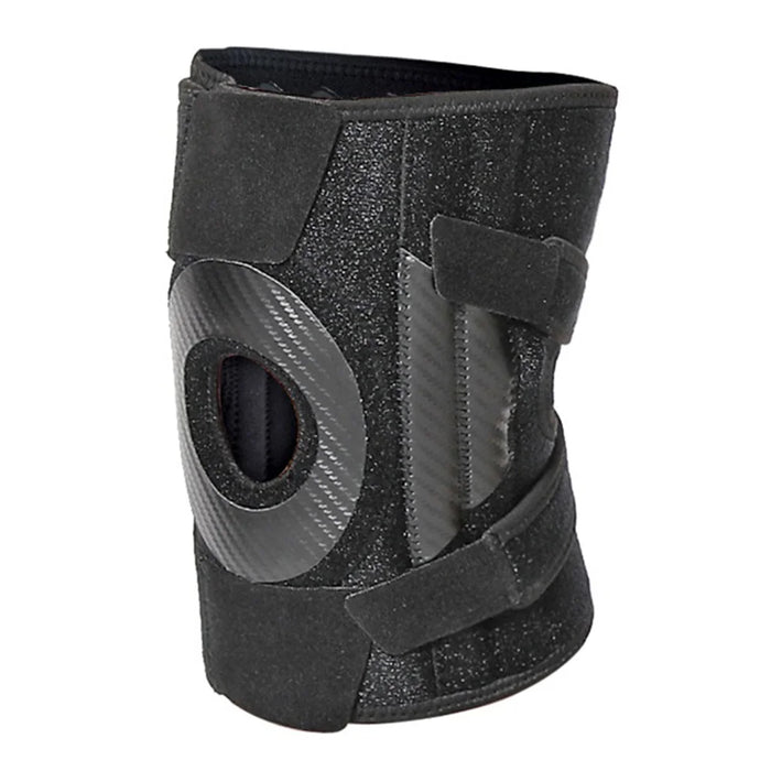 7933 1Pc Knee Brace 4 Spring Support Patella Stabilization Protection Knee Pad for Basketball Running - Color Bag Packaging - 1