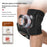 7933 1Pc Knee Brace 4 Spring Support Patella Stabilization Protection Knee Pad for Basketball Running - Color Bag Packaging - 4