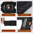 7933 1Pc Knee Brace 4 Spring Support Patella Stabilization Protection Knee Pad for Basketball Running - Color Bag Packaging - 6