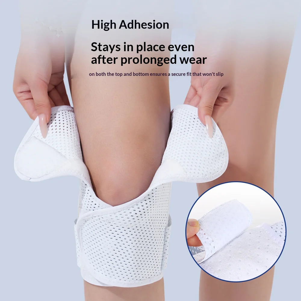 VILICO AB003 1Pc Breathable Knee Brace Sports Patella Support Pad for Running Cycling Hiking - S/Black - 6
