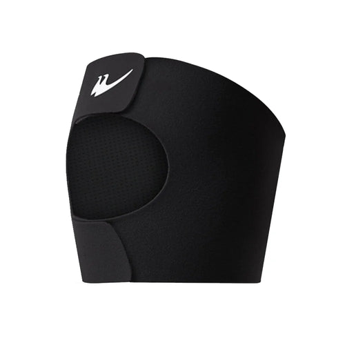 1Pc Anti-slip Knee Sleeve Ultra Thin Summer Knee Support for Running Badminton Sports - Black/L - 1