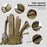 JUNSUNMAY J002 Large Hiking Backpack 30L Waterproof Bag Daypack Molle Shoulders Backpack for Outdoor Sports Camping Travel - Khaki - 2