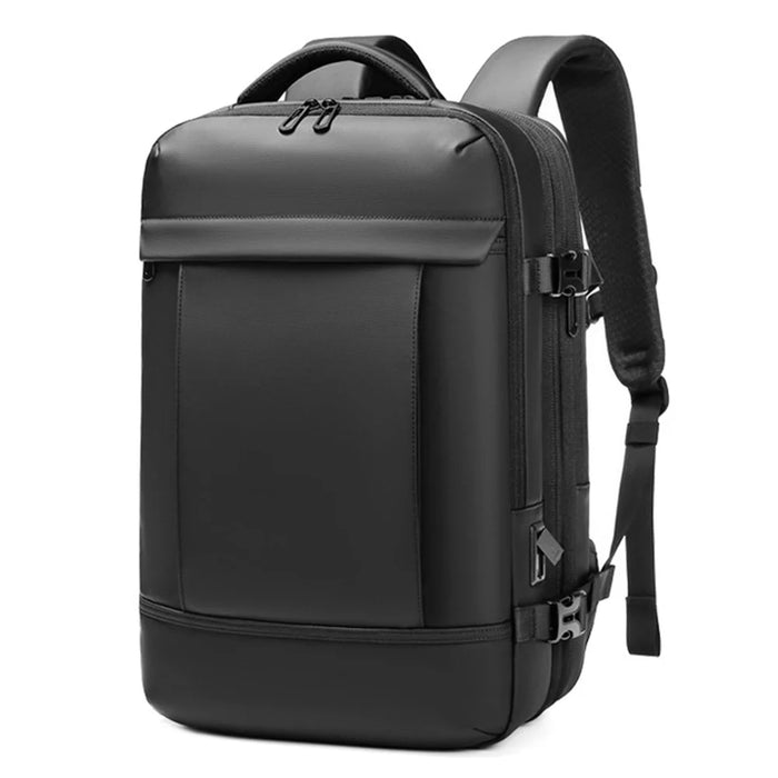 OUTWALK Large Capacity Men Travel Oxford Cloth Backpack Laptop Clothes Storage Dual Shoulders Bag - 1