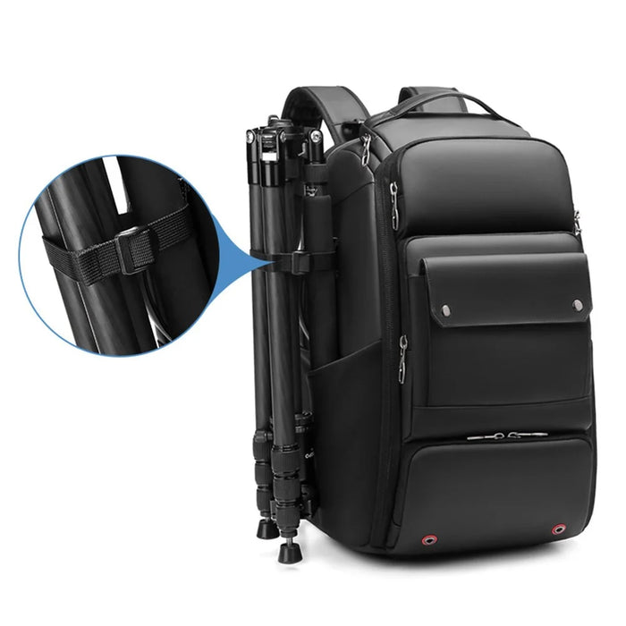OUTWALK Portable Waterproof Oxford Cloth Camera Storage Backpack SLR Camera Carrying Bag - 3