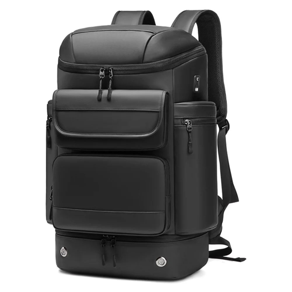 OUTWALK 7716-2 36-55L Waterproof Backpack Oxford+Polyester Outdoor Shoulder Bag with Warmer Layer - 1