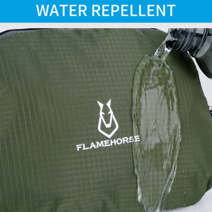 FLAMEHORSE k66 Waterproof Oxford Cloth Backpack Casual Travel Sports Foldable Shoulder Bag - Blue - 6