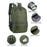 FLAMEHORSE k66 Waterproof Oxford Cloth Backpack Casual Travel Sports Foldable Shoulder Bag - Blue - 7